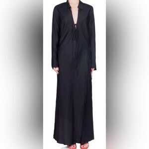 Elegant Black Maxi Dress